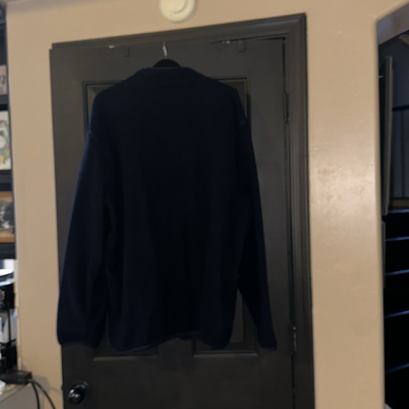 NWOT cutter and buck navy sherpa jacket - Picture 3 of 3